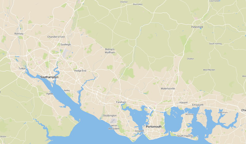 Delivery Area Map